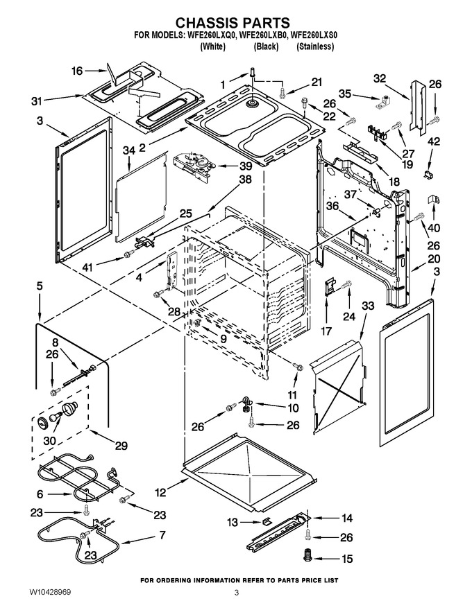 Diagram for WFE260LXS0