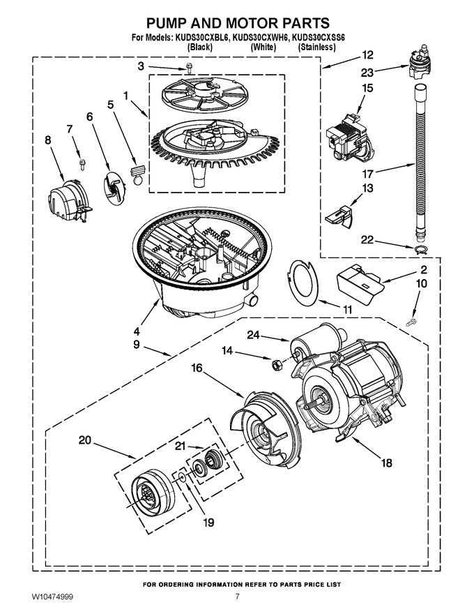 Diagram for KUDS30CXWH6