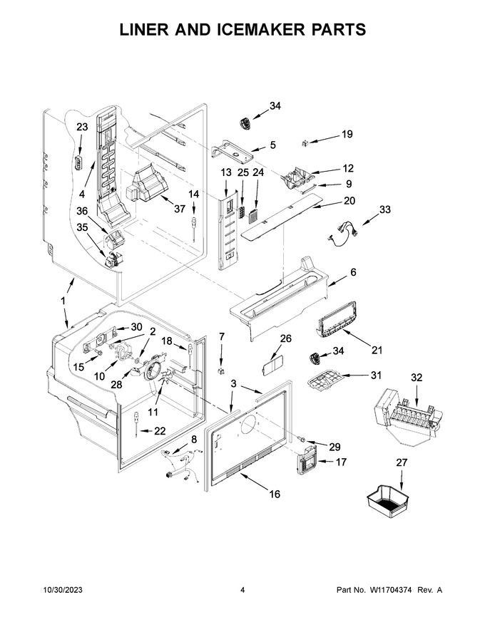 Diagram for WRFA60SMHZ03