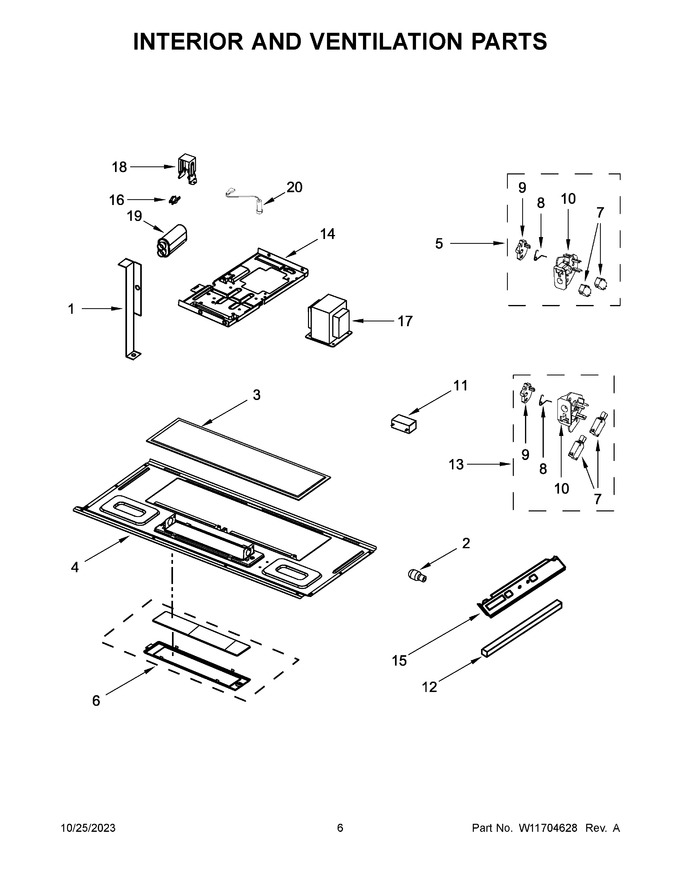 Diagram for WMH32519HW08