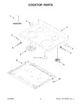 Diagram for 02 - Cooktop Parts