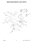 Diagram for 03 - Base And Pedestal Unit Parts