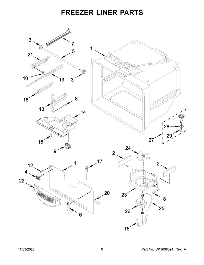 Diagram for WRB329DFBW05