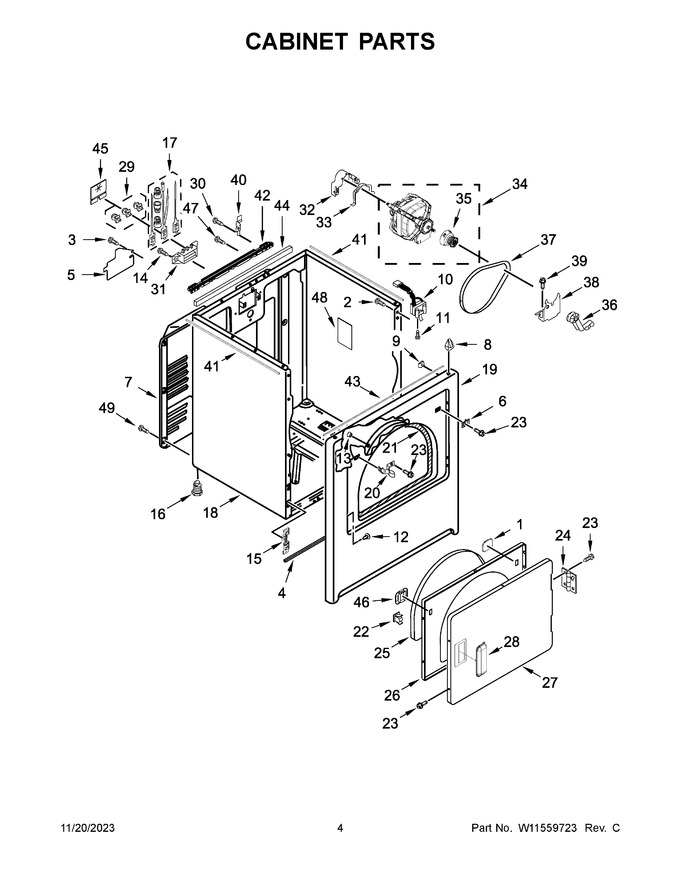 Diagram for WED5050LW0