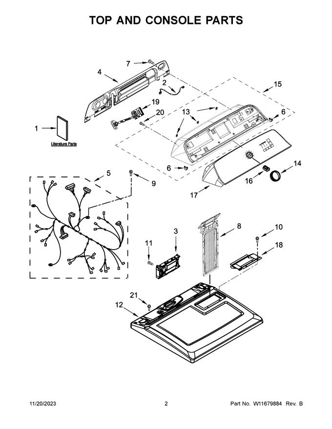 Diagram for YWED6150PW0