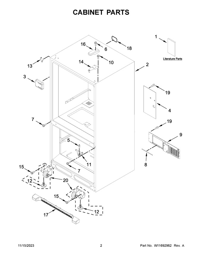 Diagram for WRB329LFBM05