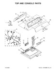 Diagram for 02 - Top And Console Parts