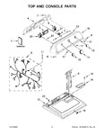 Diagram for 02 - Top And Console Parts