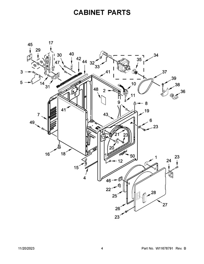 Diagram for WED6150PB0