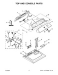 Diagram for 02 - Top And Console Parts