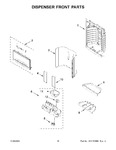 Diagram for 09 - Dispenser Front Parts