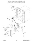 Diagram for 03 - Refrigerator Liner Parts