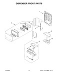 Diagram for 09 - Dispenser Front Parts