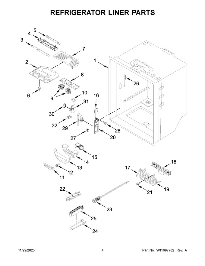 Diagram for WRF540CWHB09