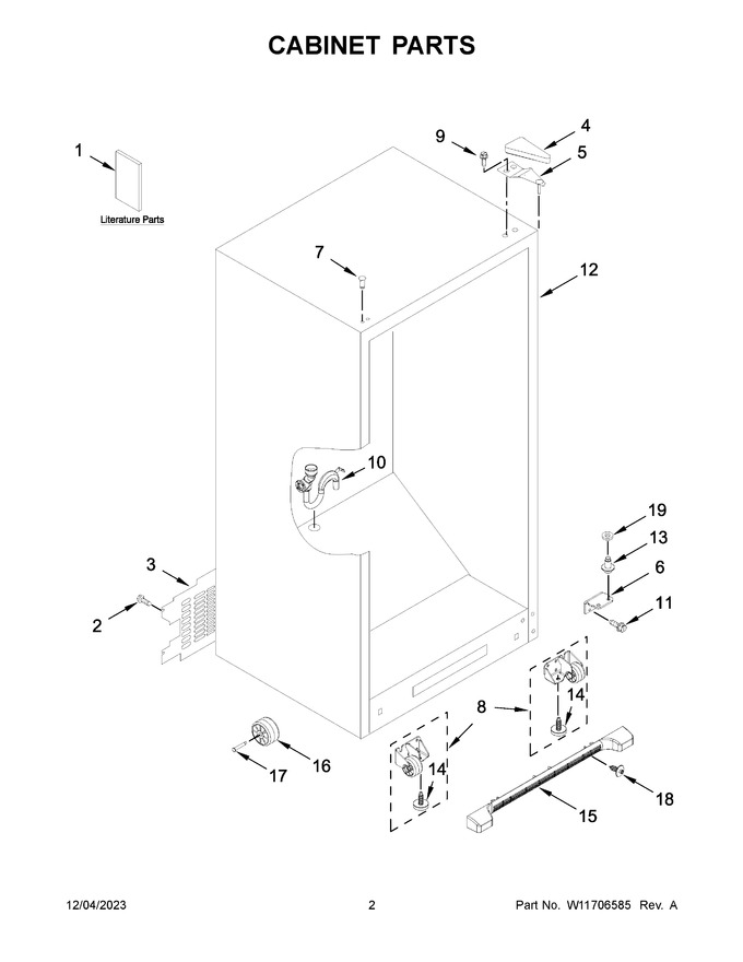 Diagram for MZF34X18FW08