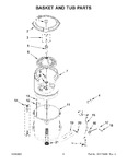 Diagram for 04 - Basket And Tub Parts