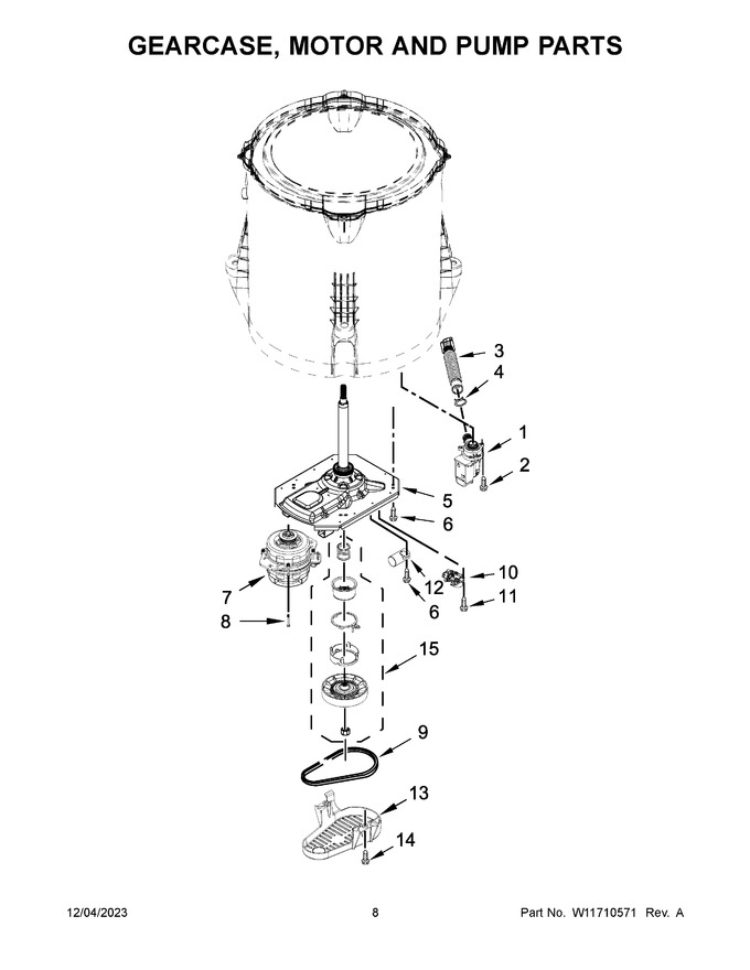 Diagram for 1CWTW4815EW3