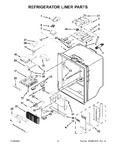 Diagram for 03 - Refrigerator Liner Parts