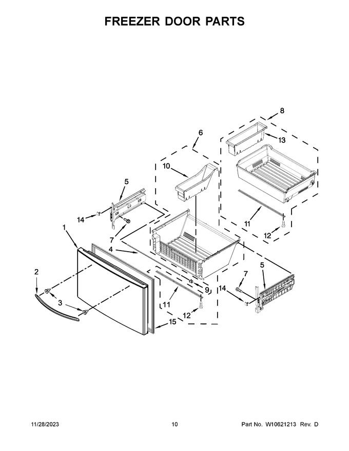 Diagram for WRF989SDAF01