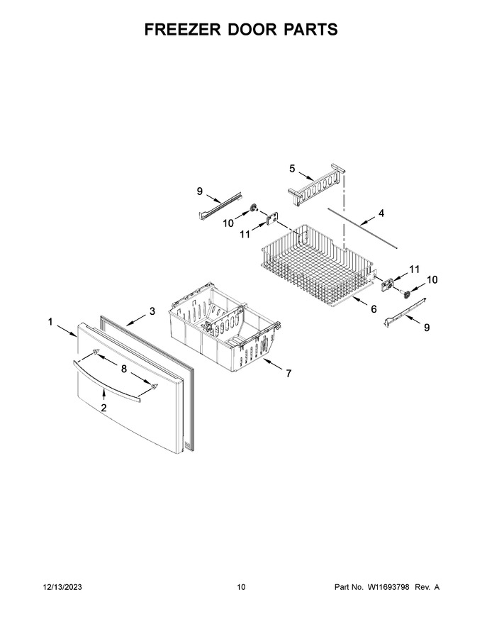 Diagram for WRF555SDHV09