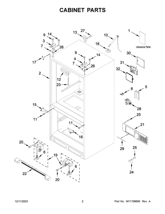 Diagram for WRF535SWHB09