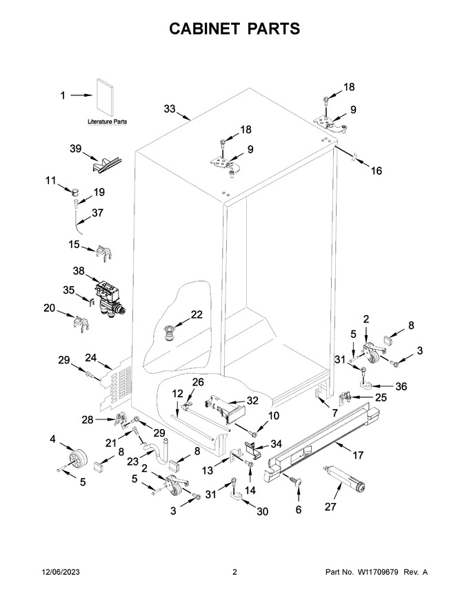 Diagram for WRS311SDHT09