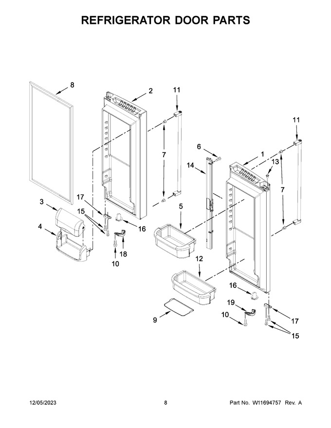 Diagram for KRFF305ESS08