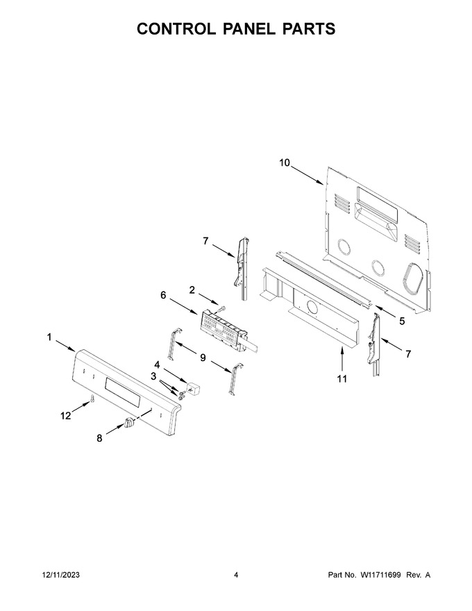 Diagram for YMER6600FW6