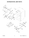 Diagram for 03 - Refrigerator Liner Parts