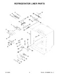 Diagram for 03 - Refrigerator Liner Parts