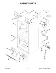 Diagram for 02 - Cabinet Parts