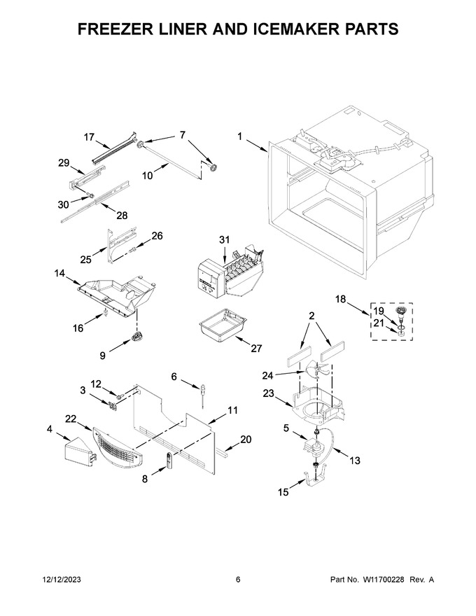 Diagram for WRF535SWHW09