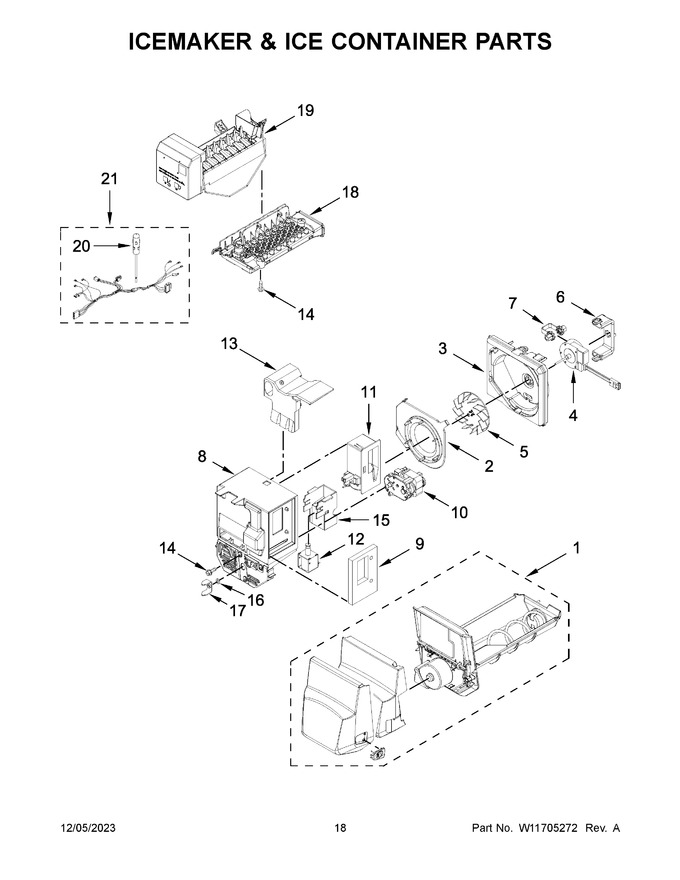 Diagram for WRX735SDHV09