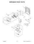 Diagram for 09 - Dispenser Front Parts