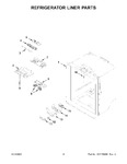 Diagram for 03 - Refrigerator Liner Parts