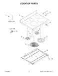 Diagram for 02 - Cooktop Parts