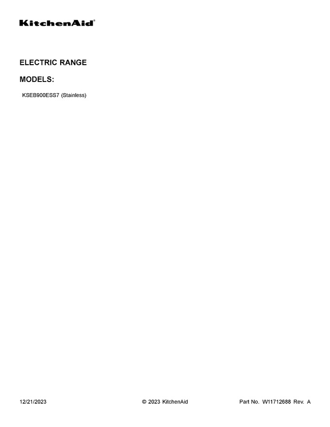 Diagram for KSEB900ESS7