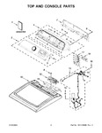 Diagram for 02 - Top And Console Parts