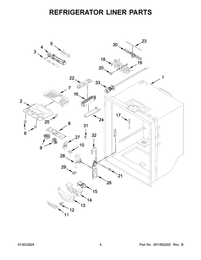 Diagram for WRF535SWHZ11