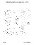 Diagram for 04 - Freezer Liner And Icemaker Parts