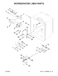 Diagram for 03 - Refrigerator Liner Parts