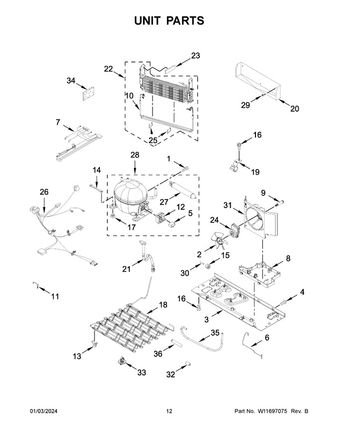 Diagram for MRFF5036PZ01