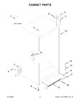 Diagram for 02 - Cabinet Parts