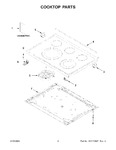 Diagram for 02 - Cooktop Parts