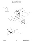 Diagram for 02 - Cabinet Parts