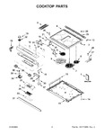 Diagram for 02 - Cooktop Parts