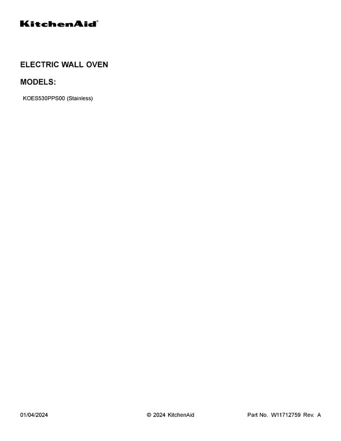 Diagram for KOES530PPS00