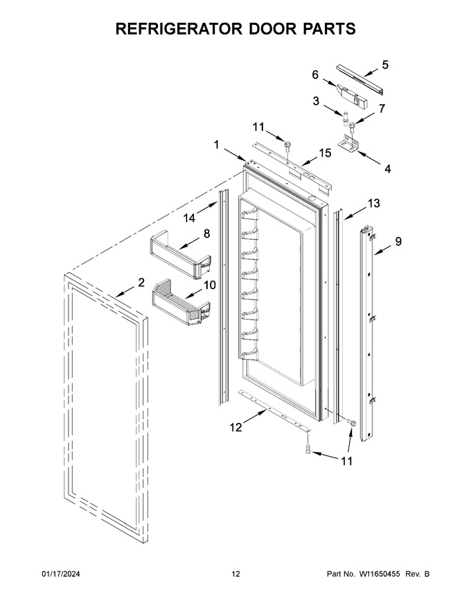 Diagram for JF36NXFXDE05