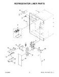 Diagram for 03 - Refrigerator Liner Parts