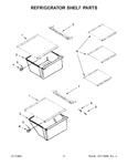 Diagram for 04 - Refrigerator Shelf Parts